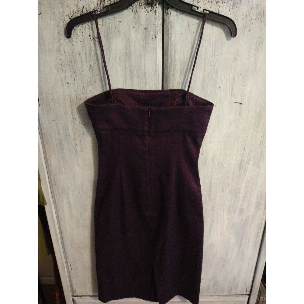 Guess Sleeveless  Sleeveless Dress Size 7 Y2K Gothcore Purple Vintage - Picture 5 of 9